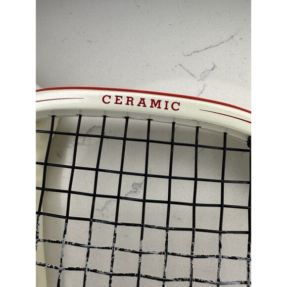 Wilson Ceramic Staff Sentra Tennis Racquet w/ Original Cover – Vintage 80s - Picture 4 of 8
